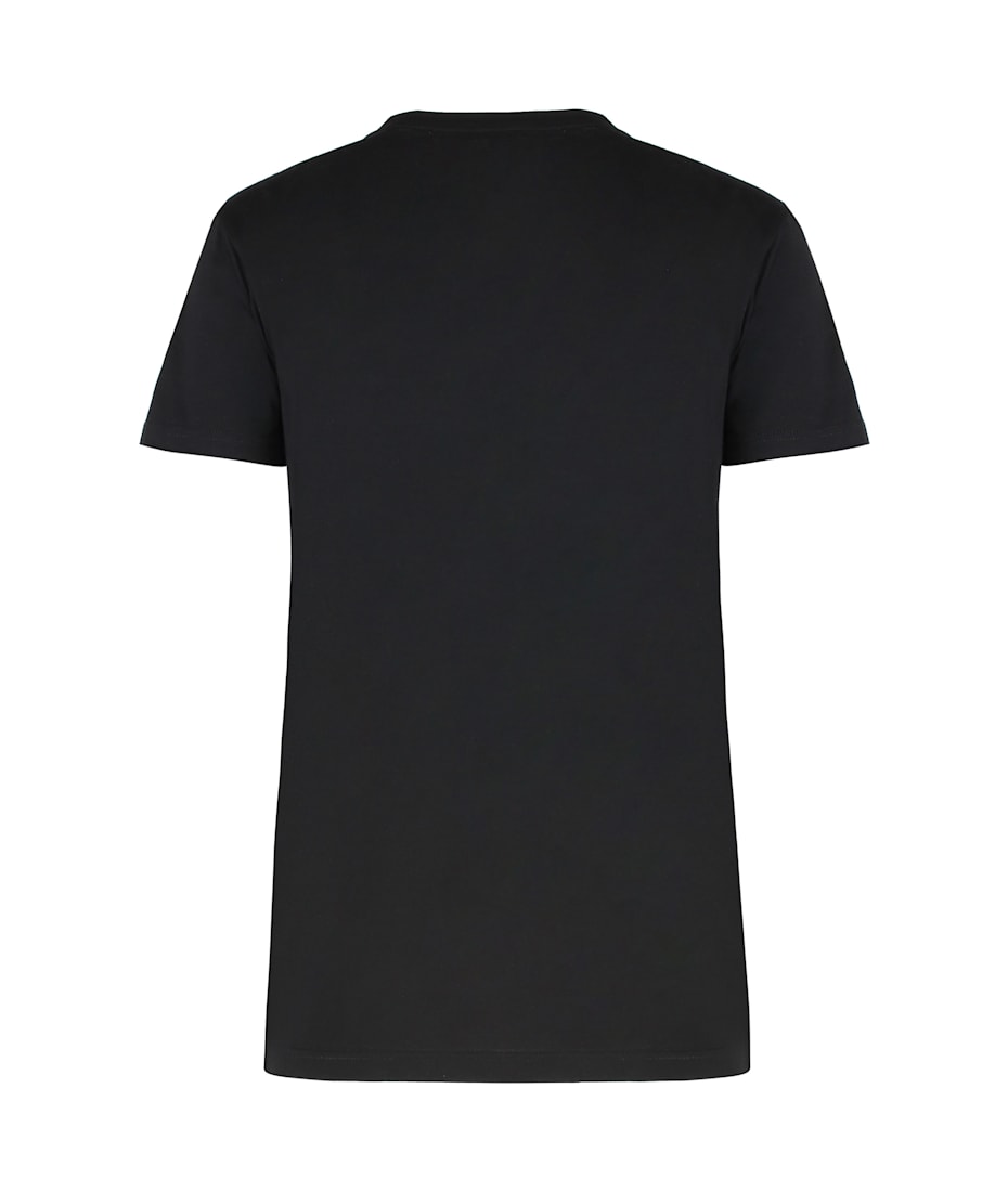 MONCLER｜SHORT-SLEEVED ROUND NECK T-SHIRTS (8C00032 89AI Moncler Logo Cotton T-shirt | italist