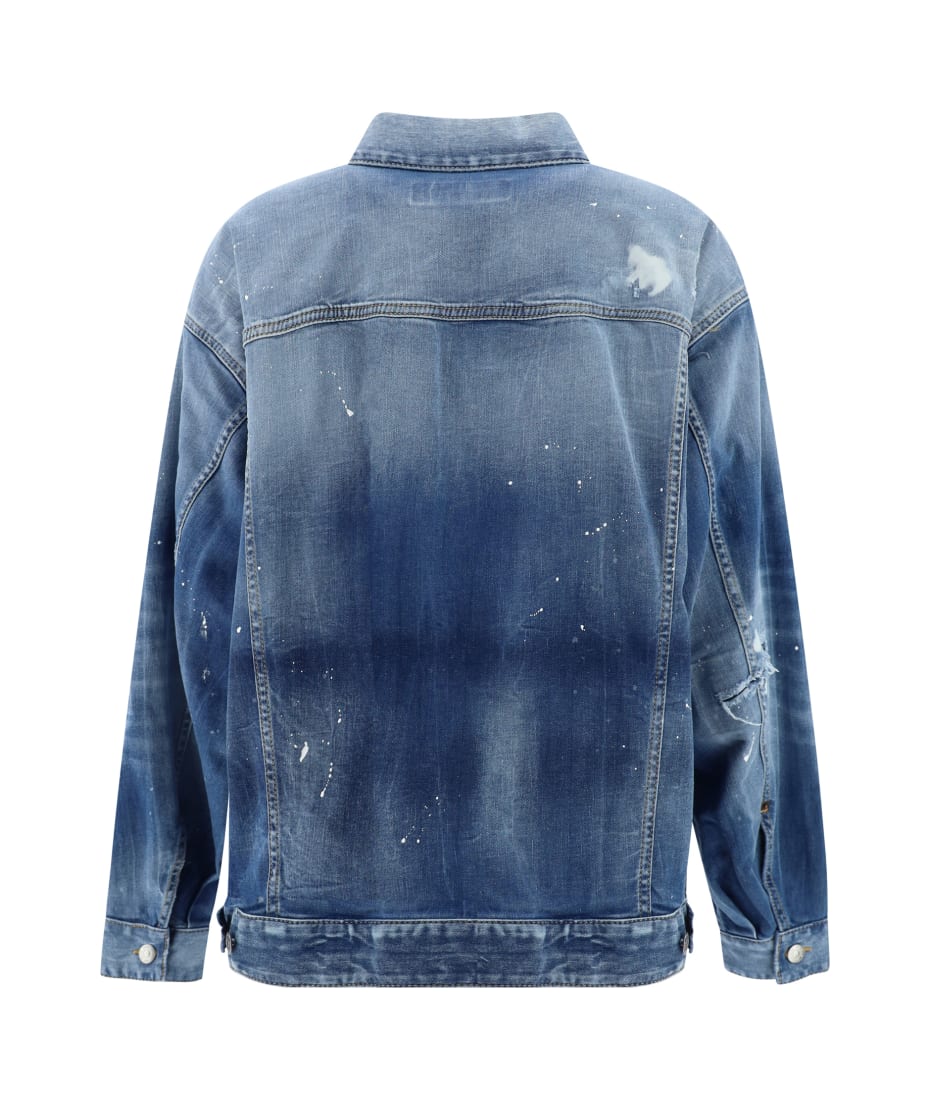 【送料&関税込】Dsquared2 Kaban Denim Shirt Dsquared2 Kaban Denim Shirt | italist