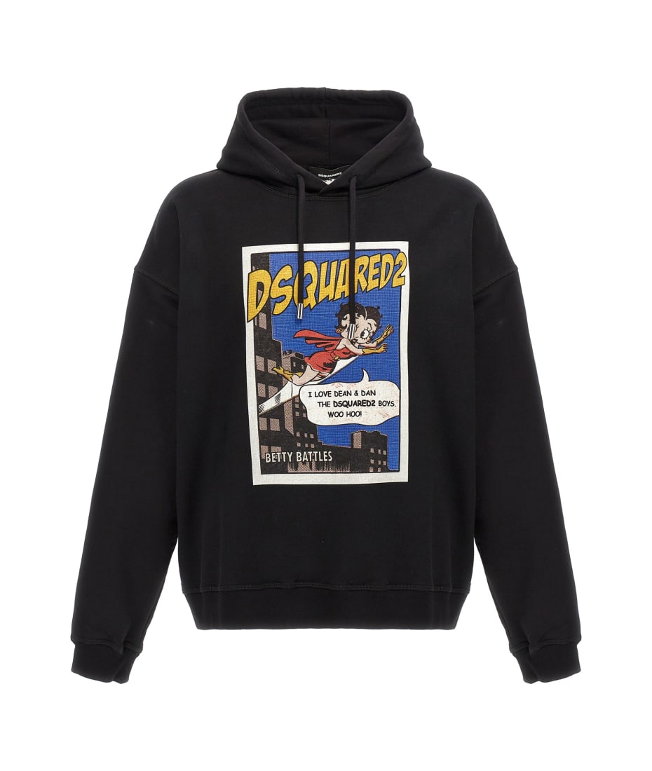 【DSQUARED2】BOOP HOODIE Dsquared2 Betty Boop Hoodie | italist