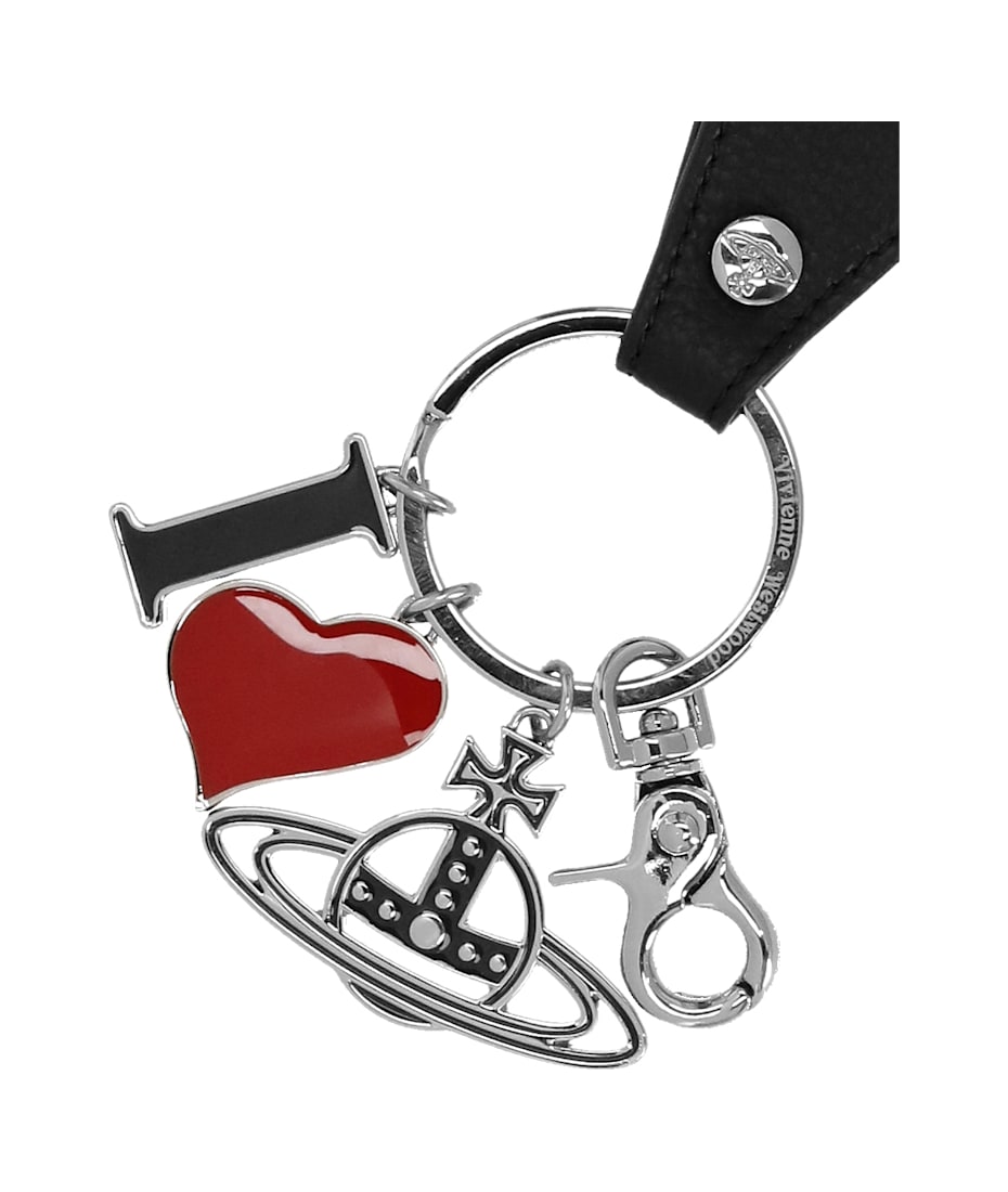 Vivienne Westwood I Love Orb Keyring | italist