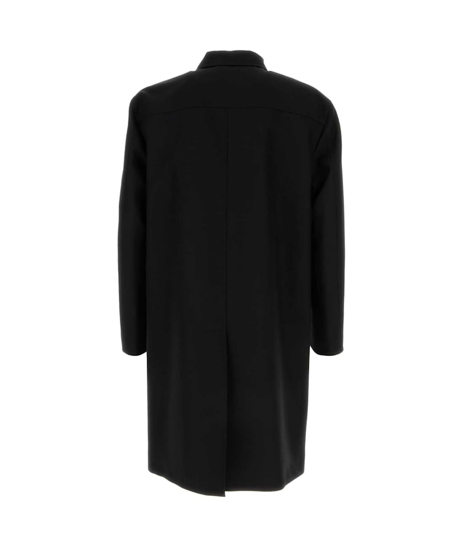 コート GUCCI BLACK WOOL BLEND COAT Gucci Black Wool Coat | italist