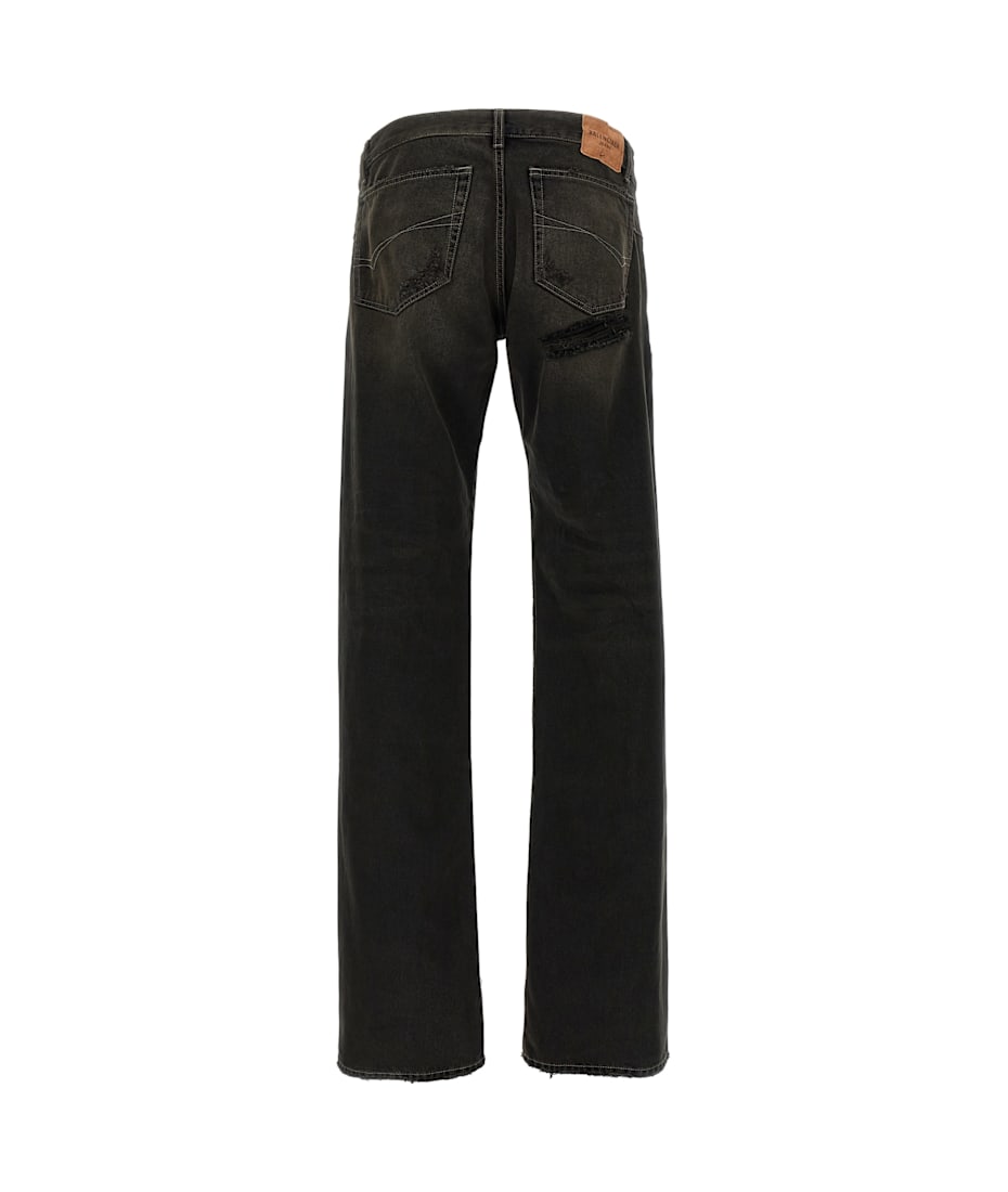 デニム・ジーパン BALENCIAGA SS25 Low waist jeans (833430TRW60 1000) Balenciaga Fitted Low-waist Jeans | italist