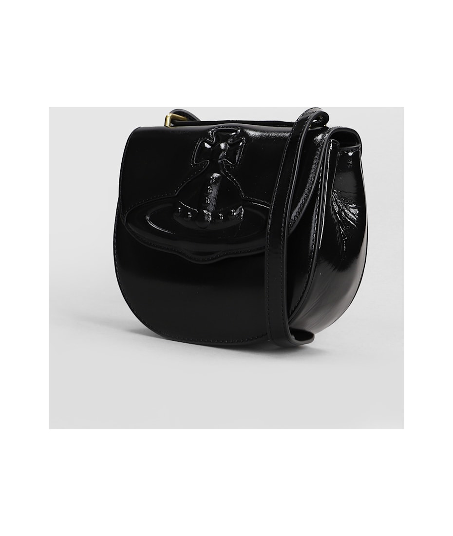 Vivienne Westwood Accord Tote Bag Black Shaped Shoulder Bag