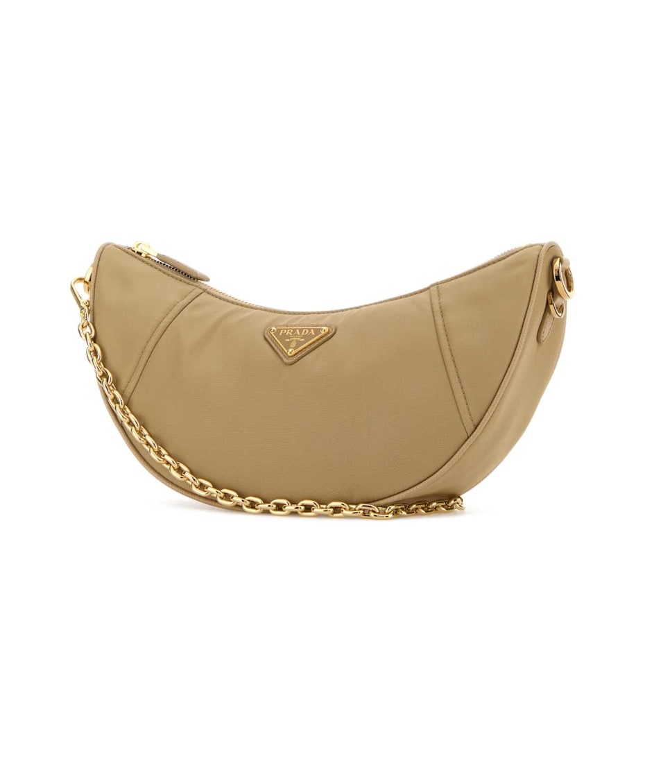 ショルダーバッグ・ポシェット PRADA BEIGE RE-NYLON PRADA DEMI-LUNE SHOULDER BAG Beige Re-nylon Prada Demi-lune Shoulder Bag | italist