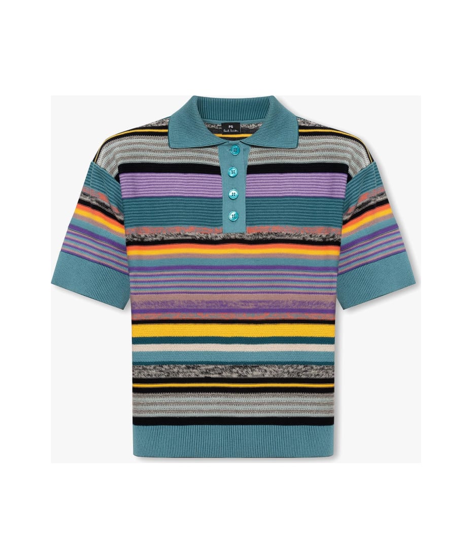 PAUL SMITH Assembled Stripe Shirt - Multicolor