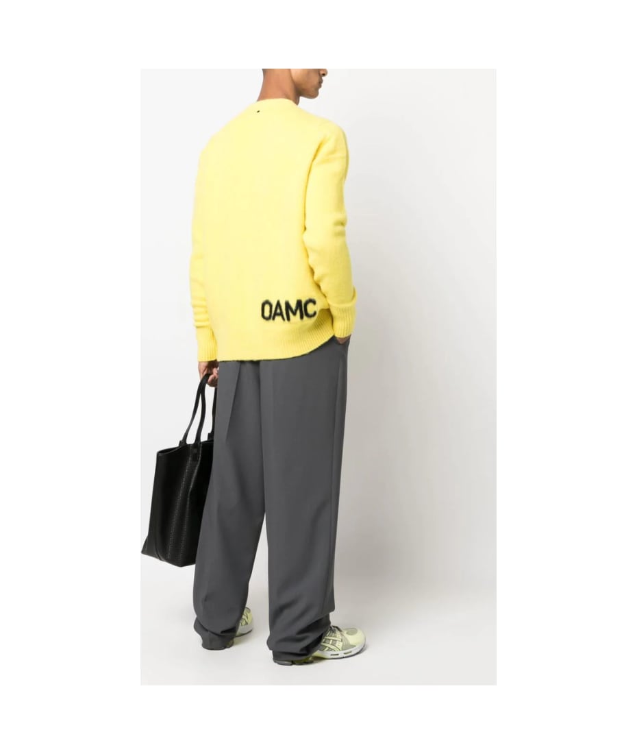 OAMC Yellow Wool Jumper | italist