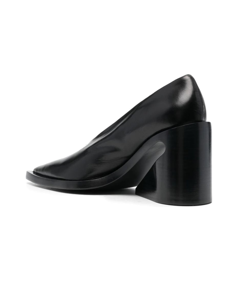 靴 JIL SANDER TRIP ON BLACK 38 Jil Sander Pump Tripon 999 Nero | italist