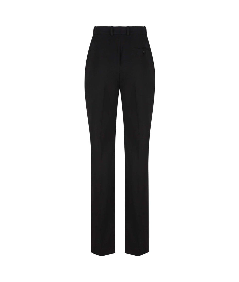 Alexander McQueen High-waist Pleat Detailed Trousers