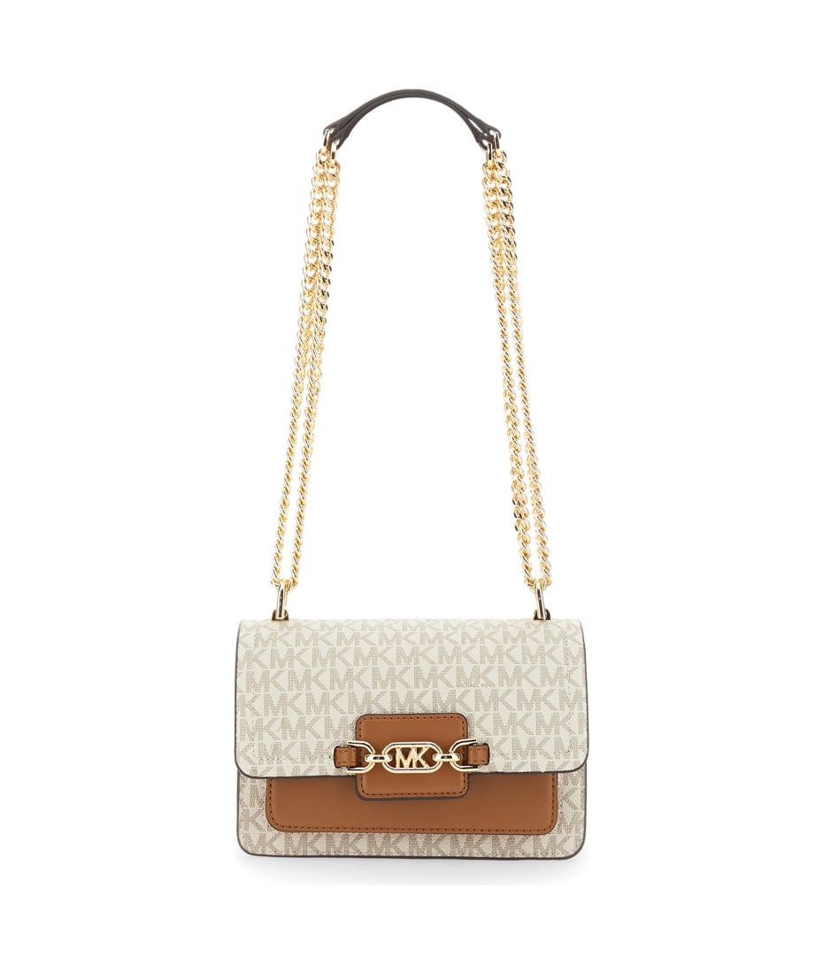 MICHAEL Michael Kors Heather Shoulder Bag - Beige