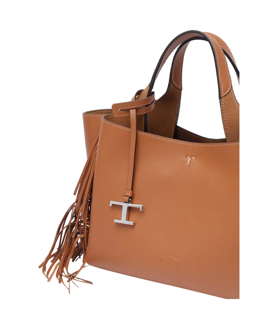 トートバッグ Tod's FRINGED LEATHER HANDBAG Tod's Fringed Leather Handbag | italist
