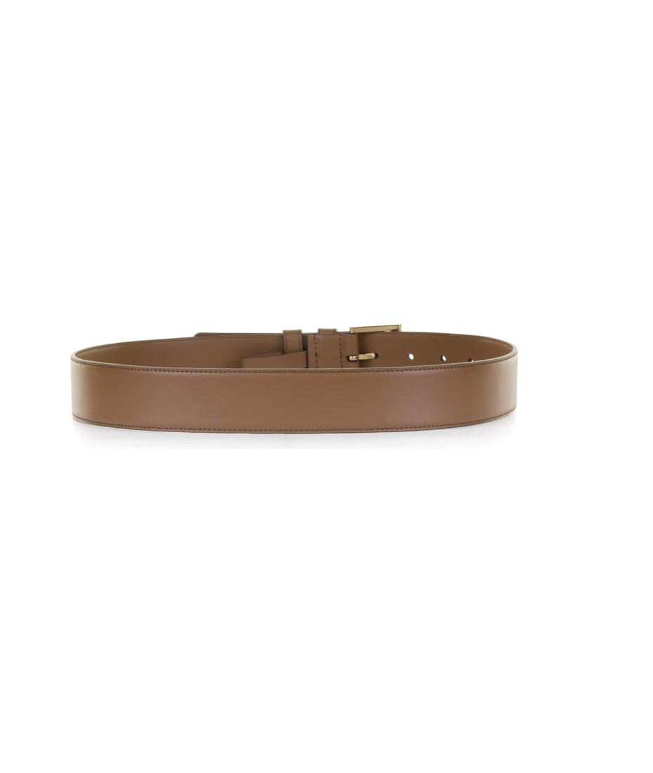 Prada Leather Belt - COGNAC