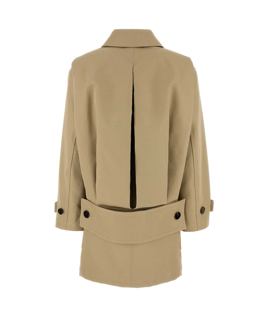コート GUCCI BEIGE DRILL OVERCOAT Gucci Beige Drill Overcoat | italist