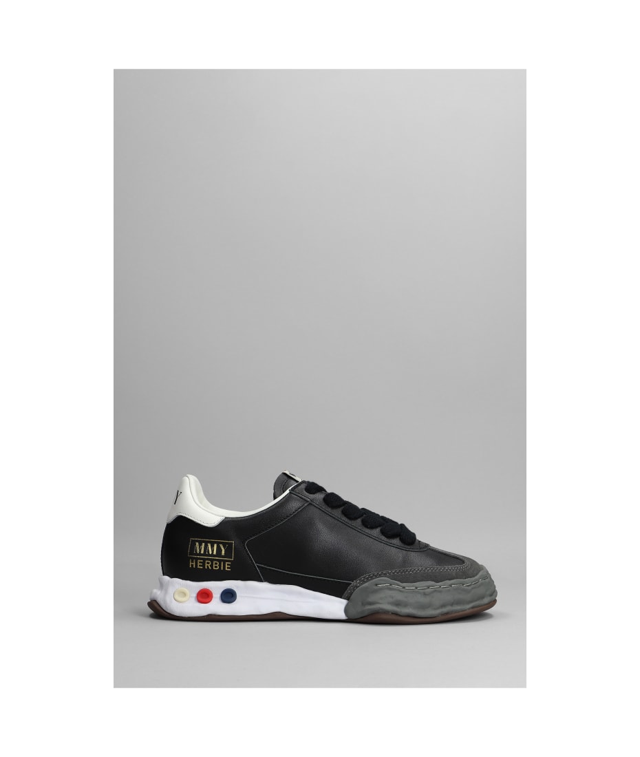 Herbie Sneakers In Black Leather