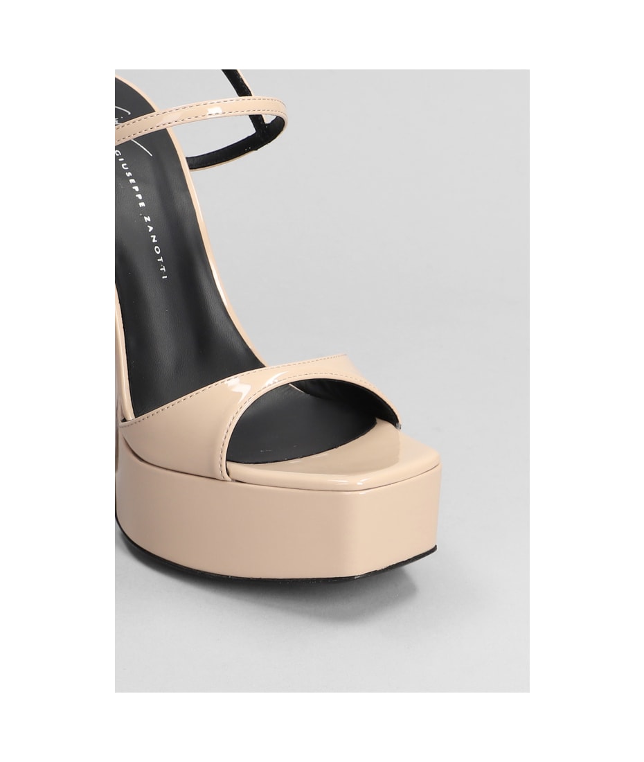 サンダル・ミュール GIUSEPPE ZANOTTI Women Sandals E300053003 WHITE Giuseppe Zanotti Harmony 120mm Leather Sandals | White