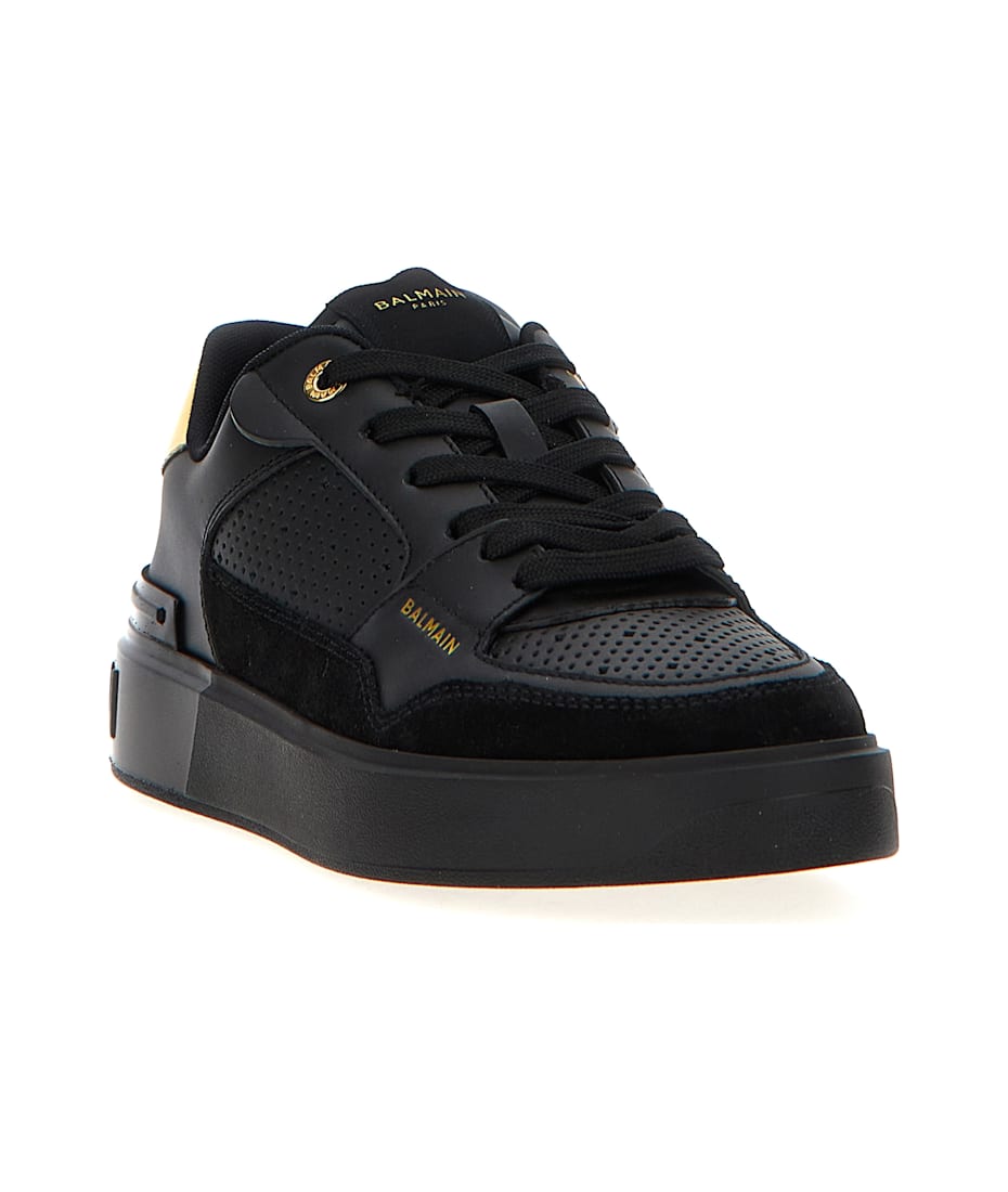 スニーカー BALMAIN Women Sneakers CN0UR007LVIT BALMAIN DONNA Black Balmain Women's Sneakers | BALMAIN