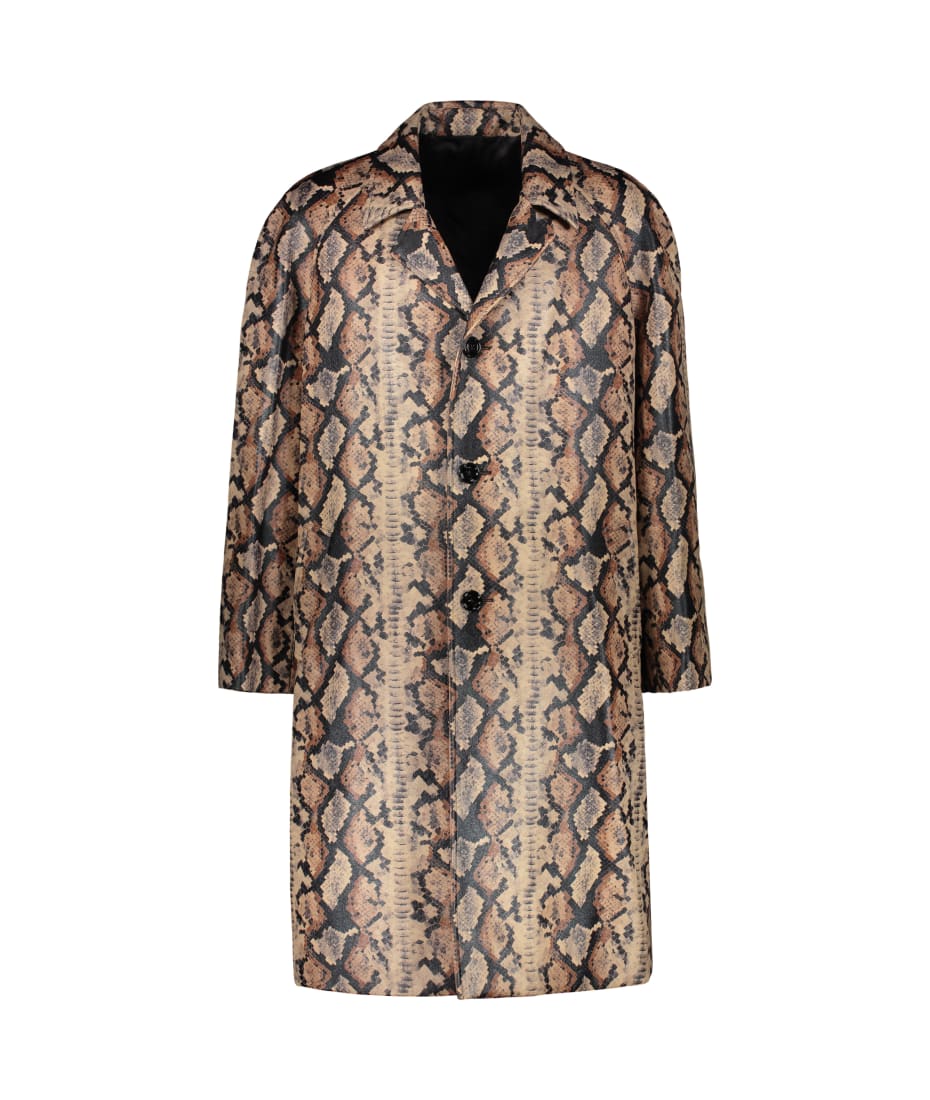 VIP【送料関税込】CELINE WOOL SINGLE-BREASTED COAT Celine Single-breasted Long Coat | italist