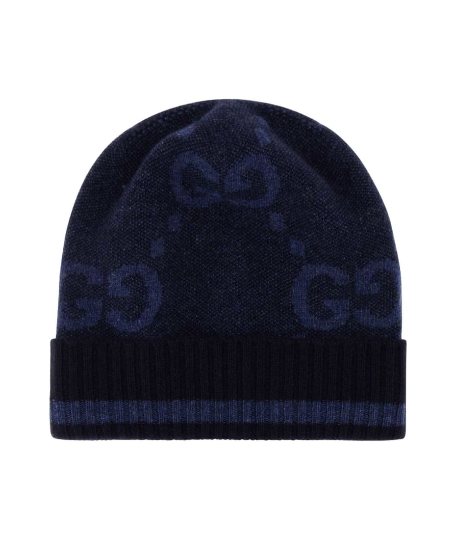 【関税&送料込】Gucci Embroidered Cashmere Beanie Hat Gucci Embroidered Cashmere Beanie Hat | italist