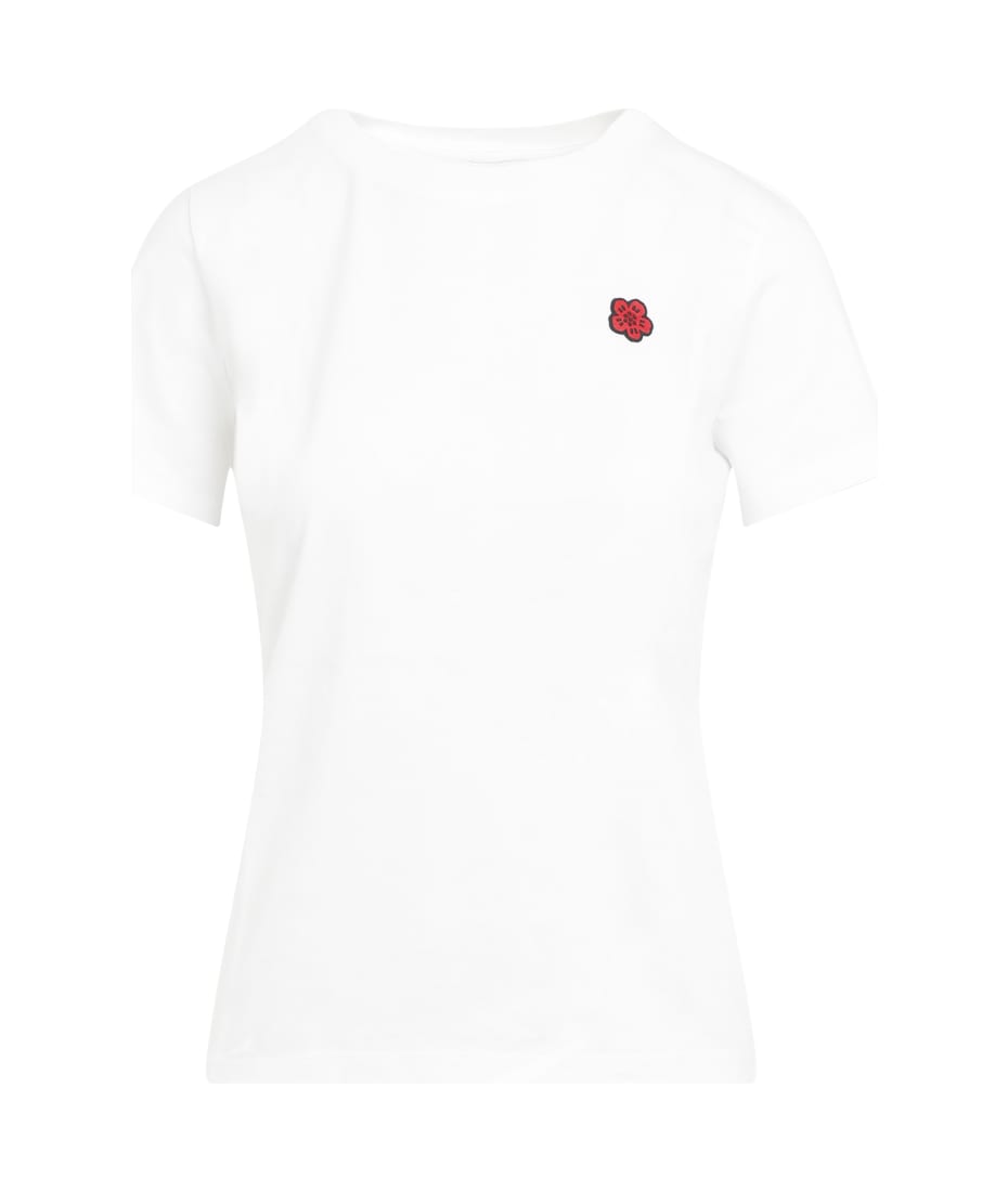 ★KENZO★ GATS BOKE CLASSIC HALF SLEEVE T-SHIRT OFF WHITE FE Kenzo Gots Boke Crest Classic Tee | italist