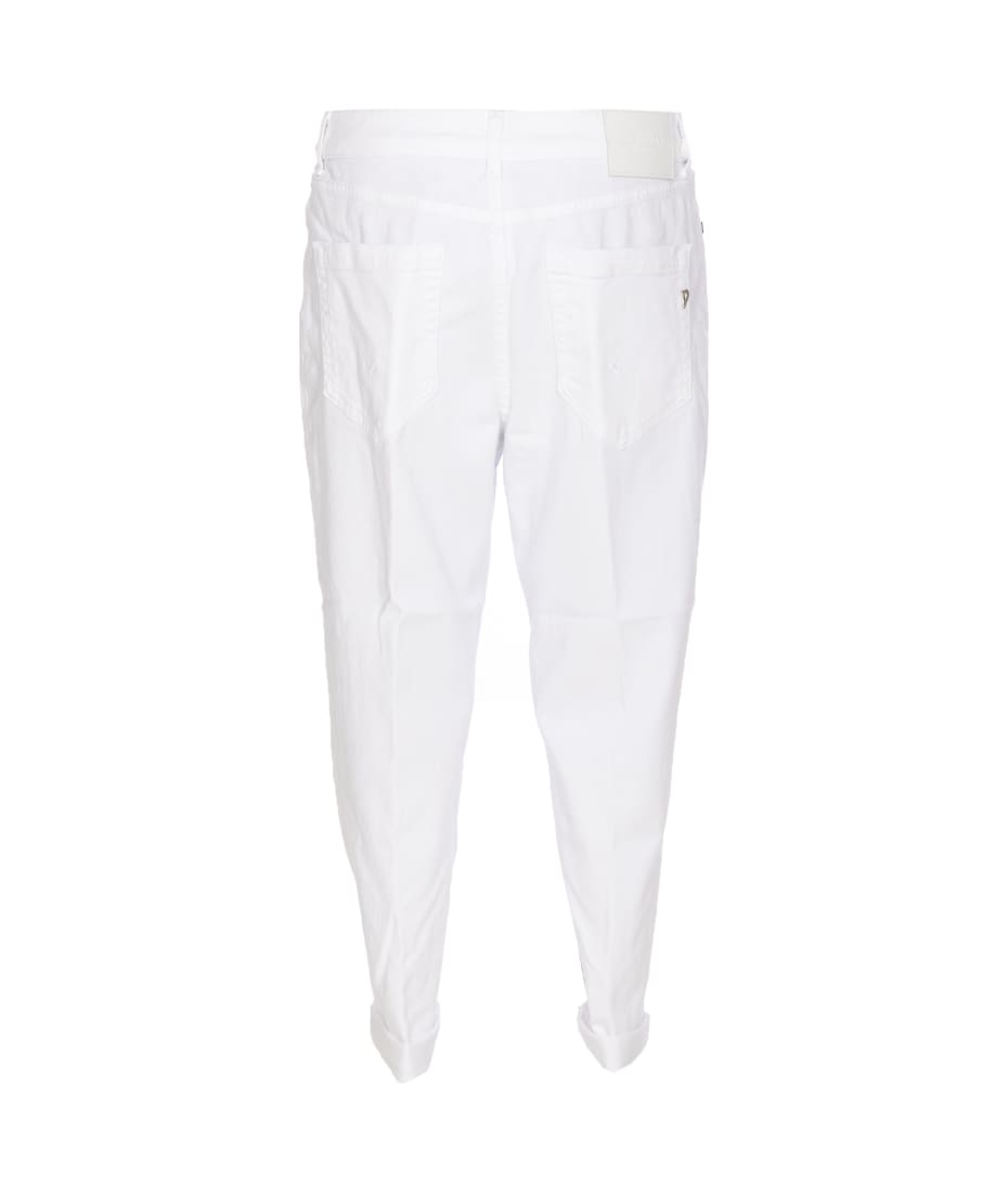 【関税&送料込】Dondup Jeans White DONDUP | Jeans white stretch cotton | MODEMOUR ♥