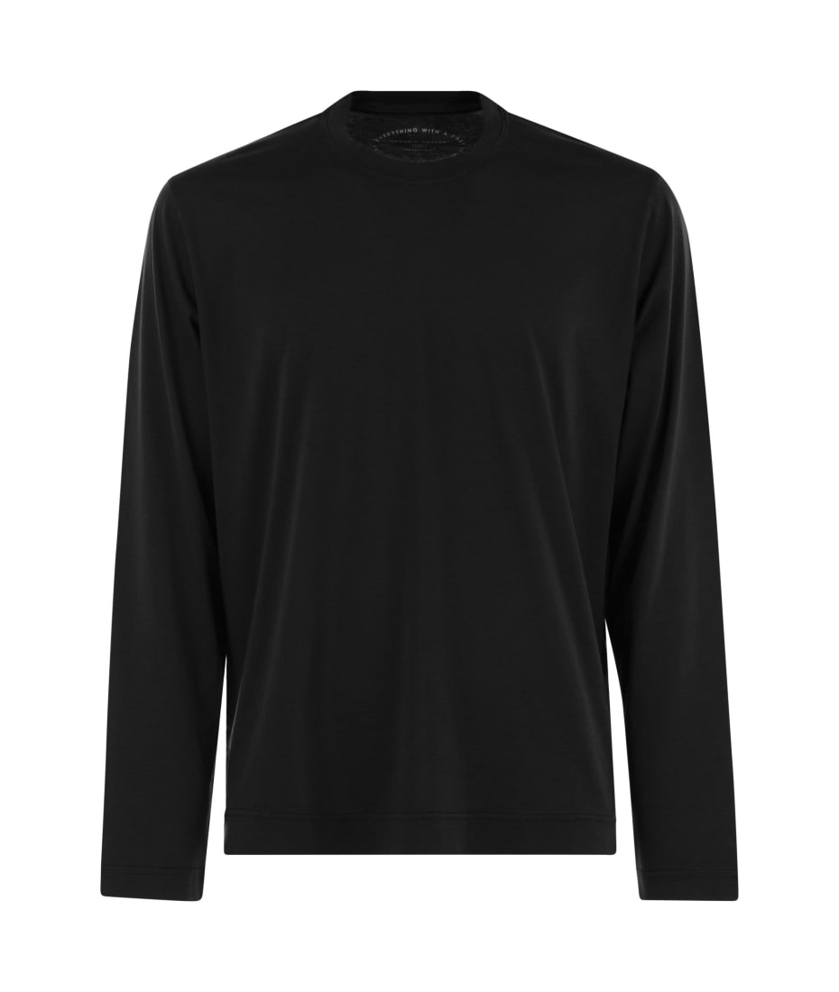 Tシャツ・カットソー Fedeli Extreme long-sleeved Giza cotton t-shirt Fedeli Extreme Long-sleeved Giza Cotton T-shirt | italist