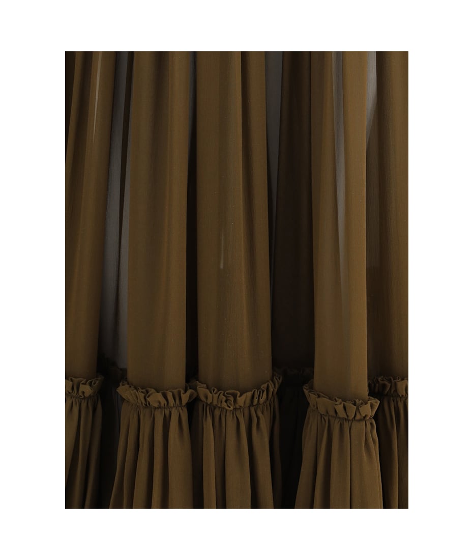 【VIP価格】SAINT LAURENT Flounced long Skirt Saint Laurent Flounced Long Skirt | italist