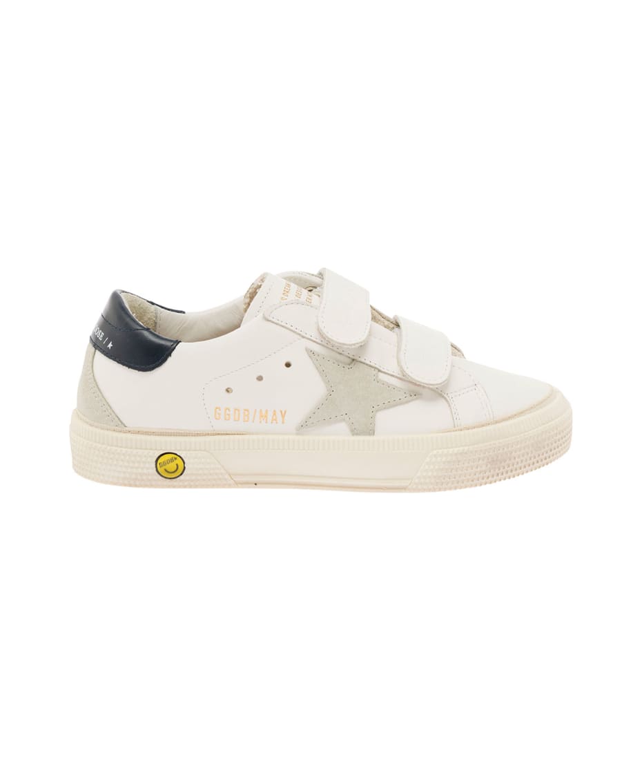 Golden Goose 'superstar' White Low Top Sneakers With Star