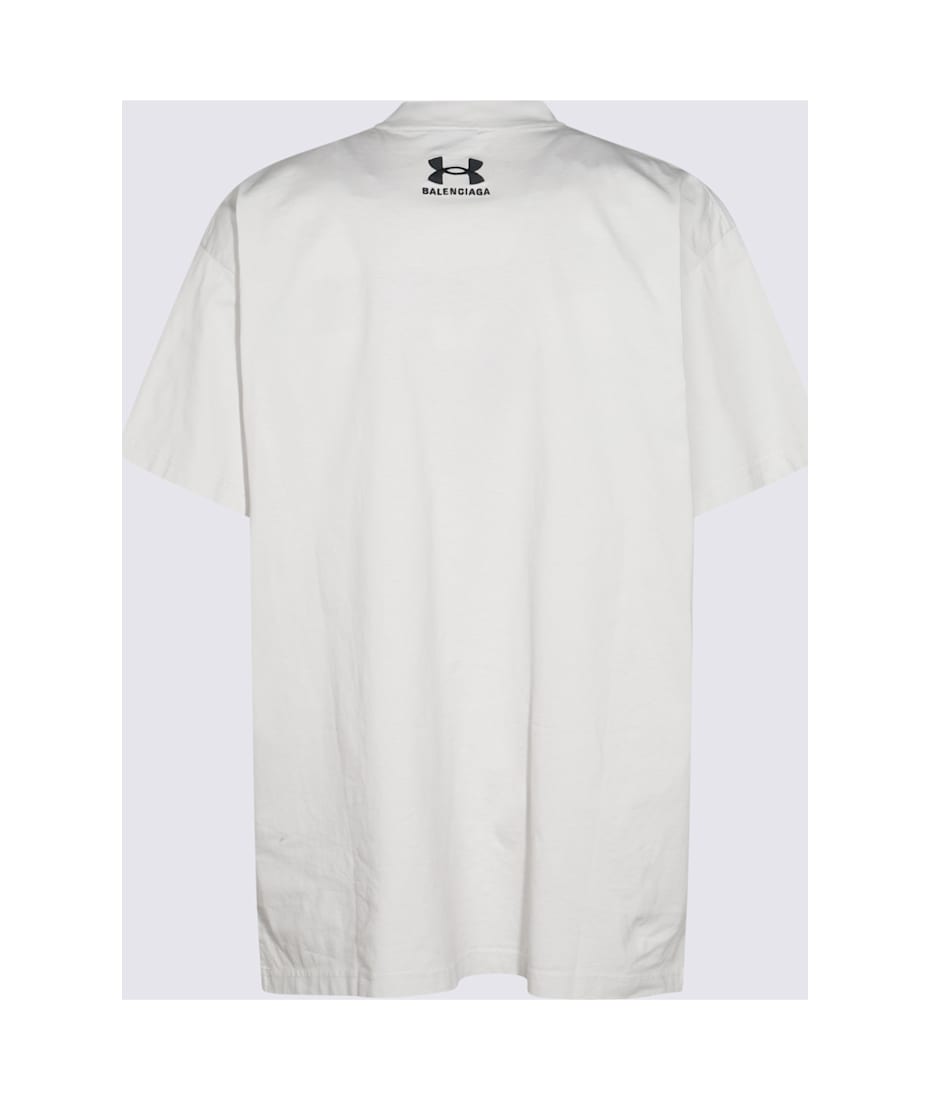 Balenciaga Chalk Cotton X Under Armour Oversize T-shirt Balenciaga Chalk Cotton X Under Armour Oversize T-shirt