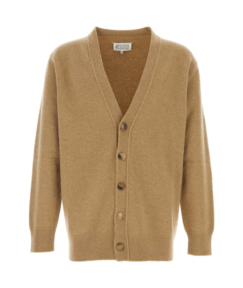 【送料&関税込】Maison Margiela Cappuccino Wool Cardigan Maison Margiela Cappuccino Wool Cardigan | italist