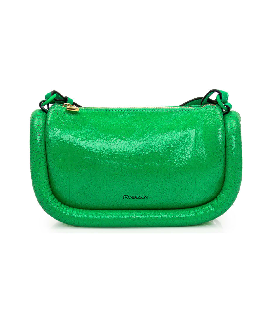 Jw Anderson Bumper 12 Crossbody Bag In Neon Green