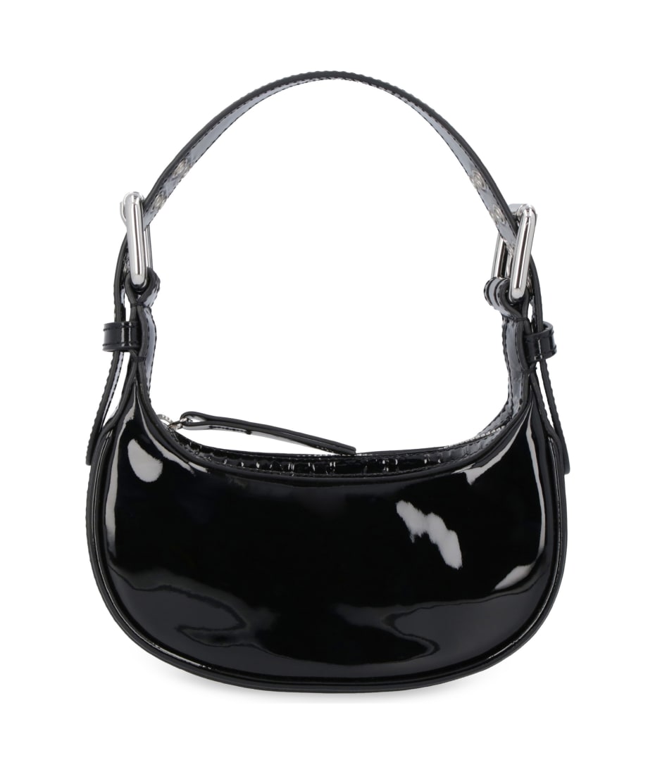 BY FAR - Rachel Black Patent Leather Bag  HBX - Globally Curated Fashion  and Lifestyle by Hypebeast