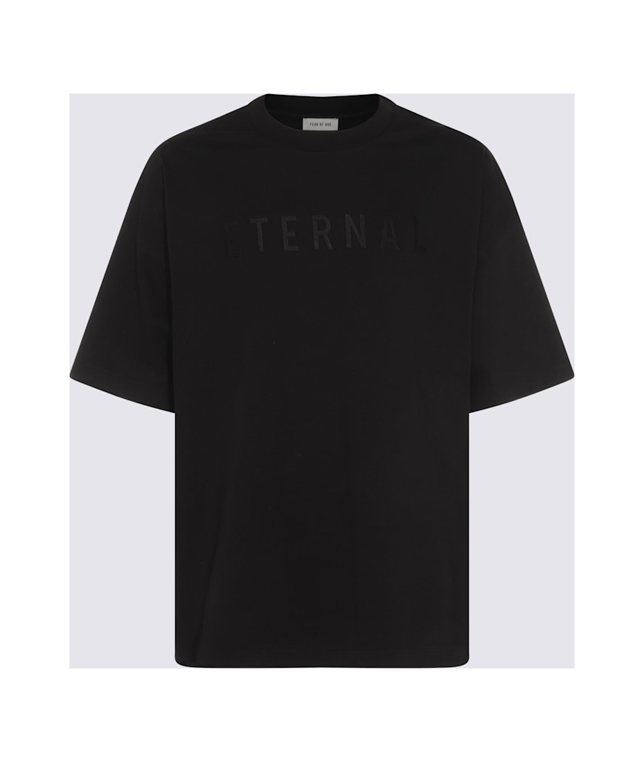 【関税込み】Fear of God ブラック Milano 半袖Tシャツ Fear of God Black Milano T-shirt | TheDoubleF