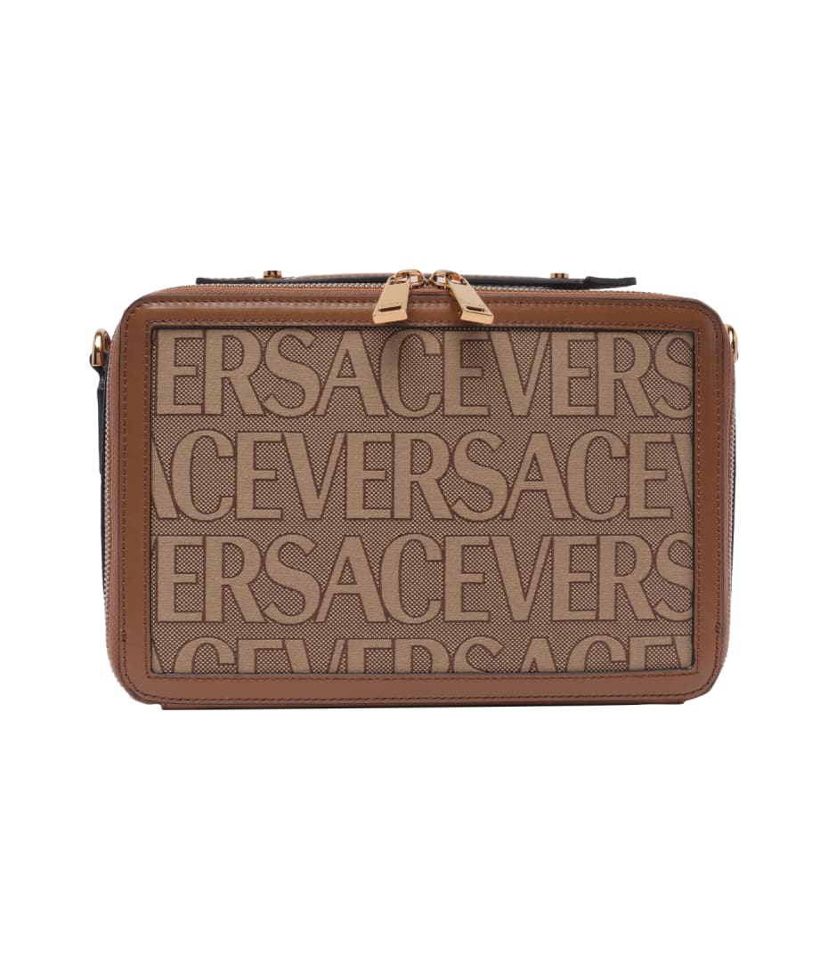 Versace Versace Allover Repeat Hobo Belt Bag for Men