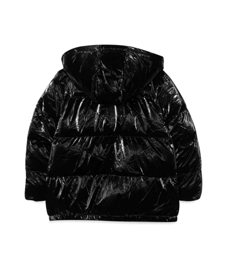 キッズアウター Michael Kors FW22 DOWN JACKET WITH HOOD (R16111T_09B) Michael Kors Big Girls 7-16 Long Sleeve Hooded Puffer Jacket