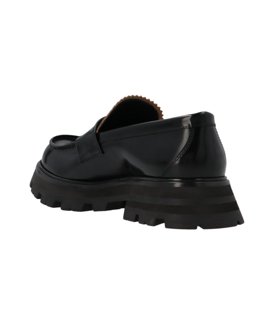 Alexander McQueen Wander Leather Loafers | italist