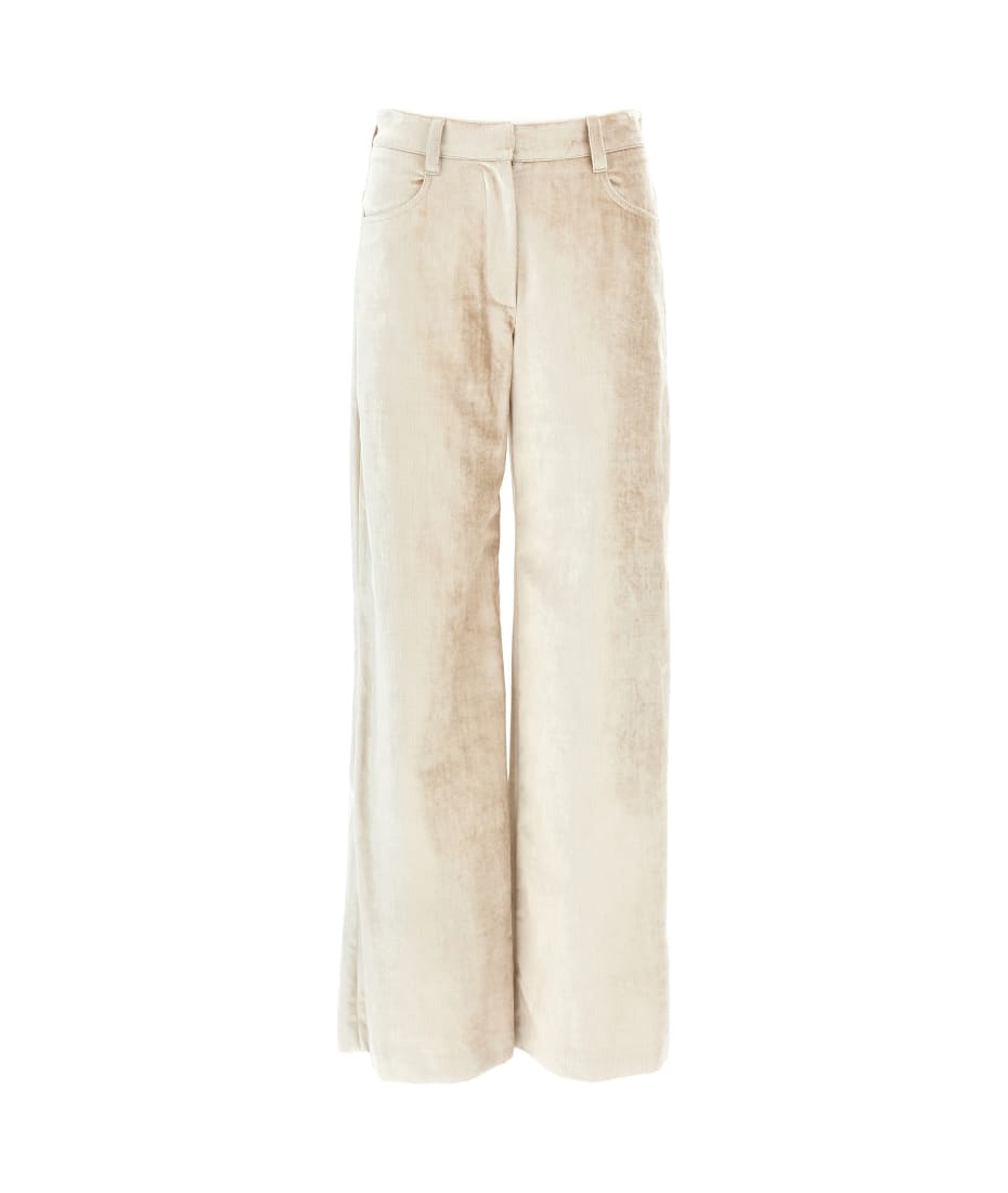 【関税&送料込み】Brunello Cucinelli Monile Velvet Pants Brunello Cucinelli Velvet Pants | italist