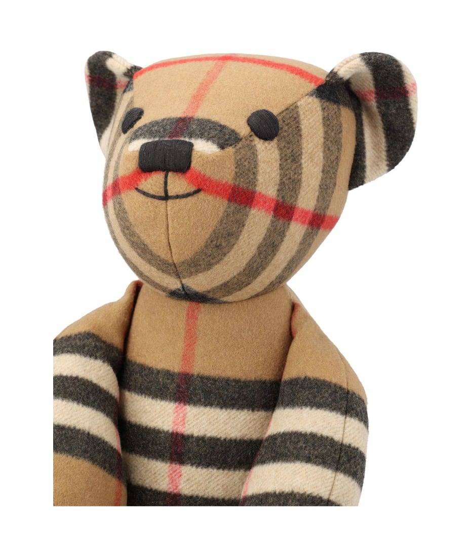 Burberry Checked Padded Thomas Bear Teddy - burberry horseferry embossed leather continental wallet item