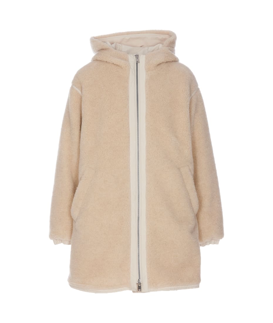 Woolrich｜JACKETS (REVERSIBLE TEDDY PARKA(CFWWOU0856FRUT Woolrich Reversible Teddy Parka | italist
