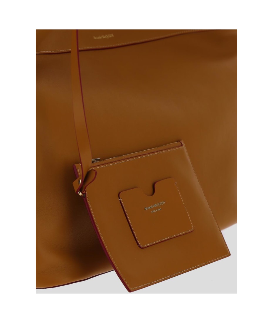 Alexander McQueen The Bow Logo Printed Tote Bag | italist