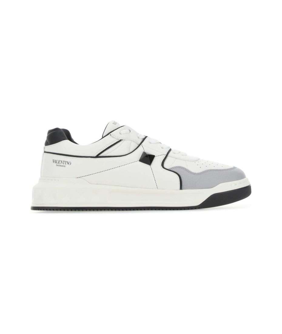 One Stud Xl Trainer In Nappa Leather for Woman in White