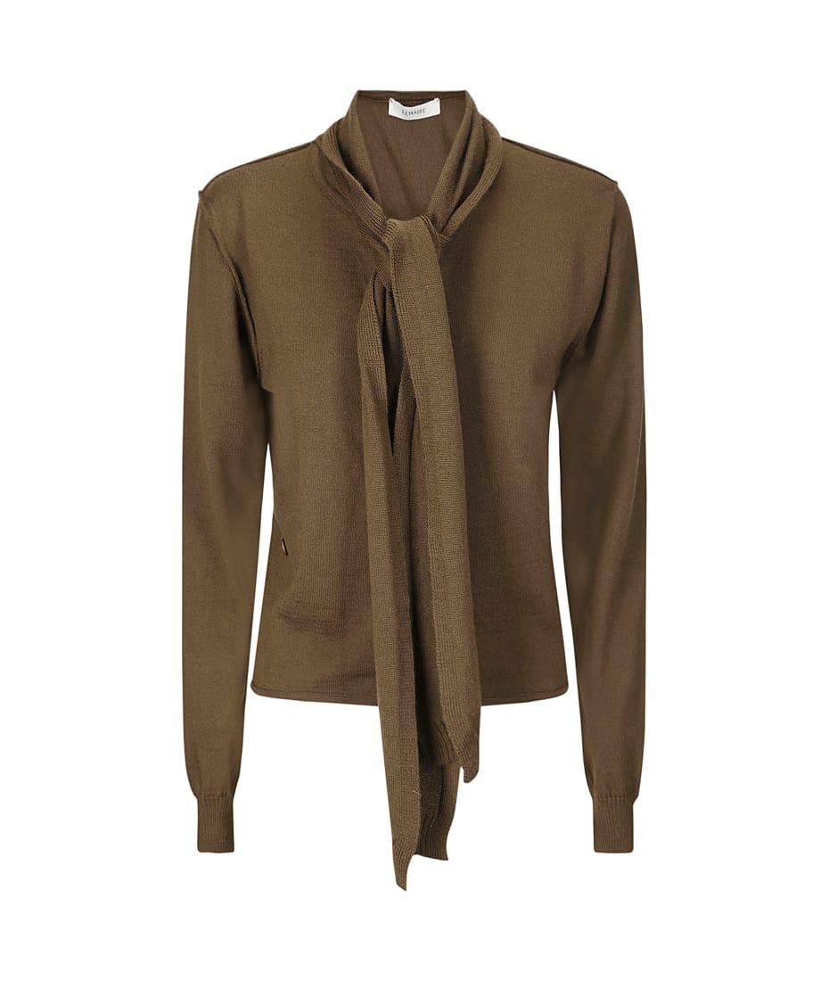 Lemaire Twisted Cardigan With Scarf | italist