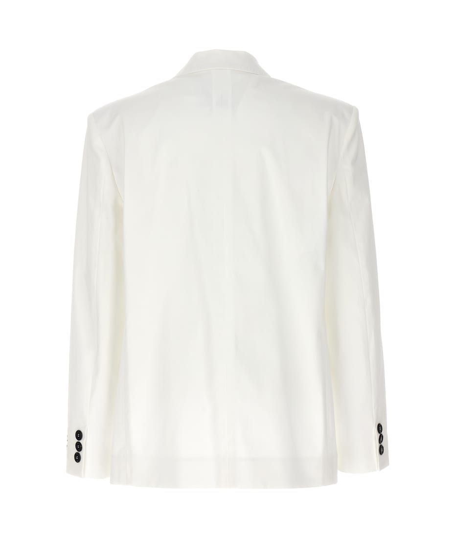 【関税込み】moschino Double-breasted blazer Moschino heart-button double-breasted Blazer | Red | FARFETCH
