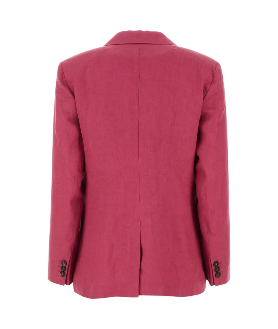 ジャケット S Max Mara Tyrian purple linen Sofia blazer S Max Mara S Maxmara Tyrian Purple Linen Sofia Blazer | ModeSens