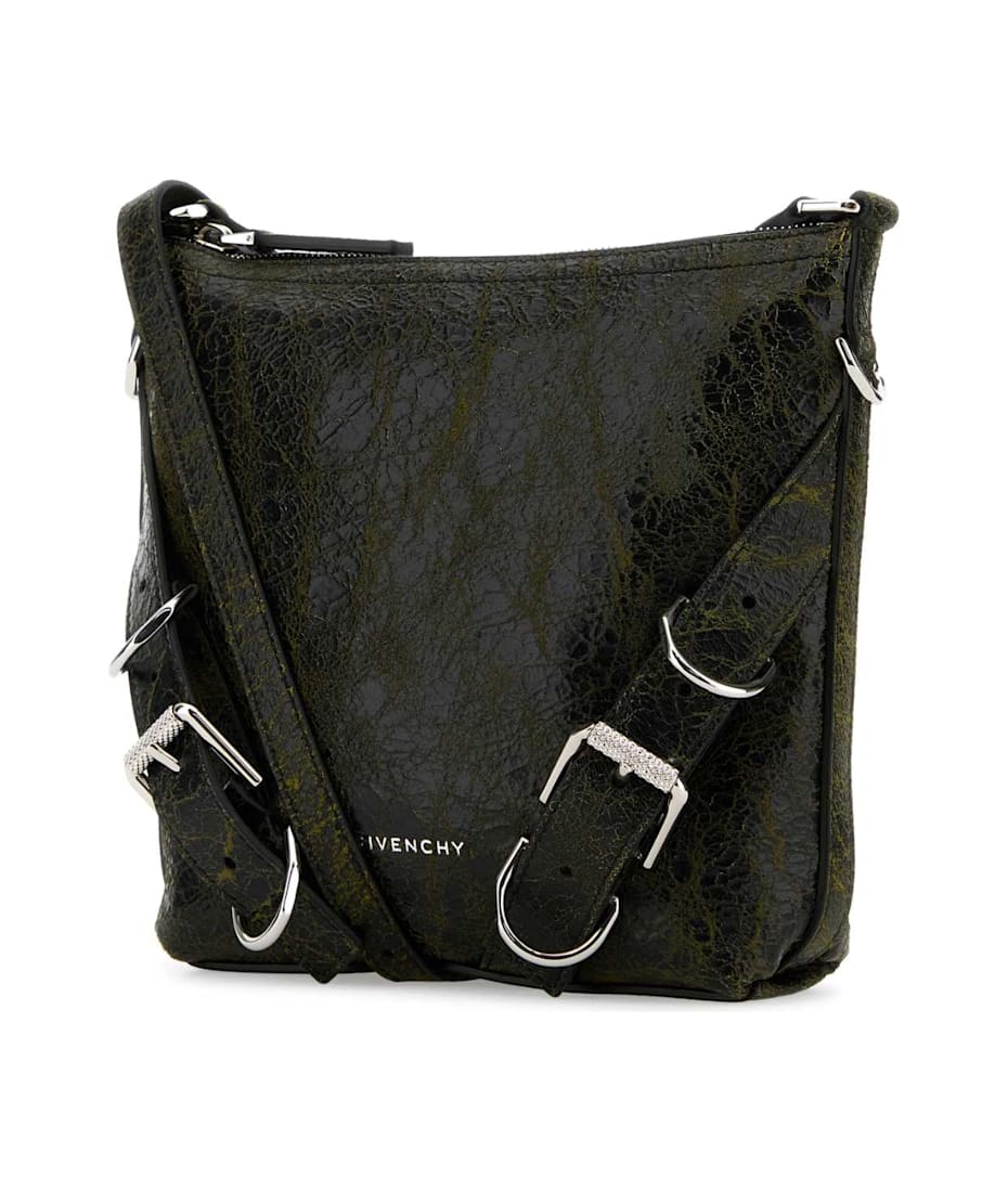 Givenchy Two-tone Leather Voyou Crossbody Bag | italist