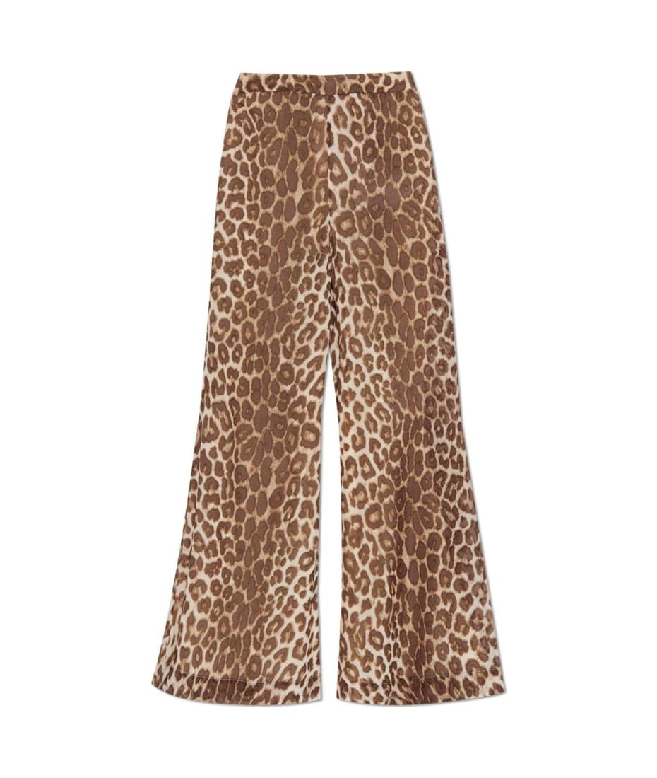 【Zimmermann】Leopard-print flared pants Zimmermann Leopard Printed Flared Trousers | italist, ALWAYS