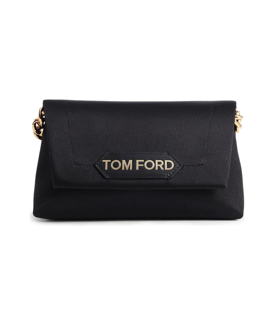 Tom Ford Clutch Bag Sale - Metal Mesh Evening Tf Crystal Small On WOMEN Gold