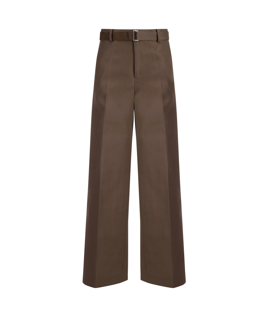 国内より1WEEK【sacai】Double-Faced Silk Cotton Pants Sacai Double-faced Silk Cotton Pants | italist