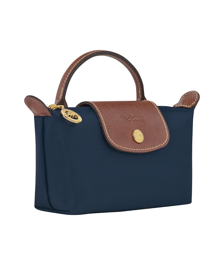 LONGCHAMPS ラヴィエ　フランス　アンティーク　藍色　figue LONGCHAMPS ラヴィエフランスアンティーク藍色figue