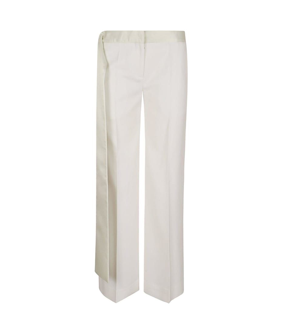 Victoria Beckham Satin Waistband Trousers | italist, ALWAYS