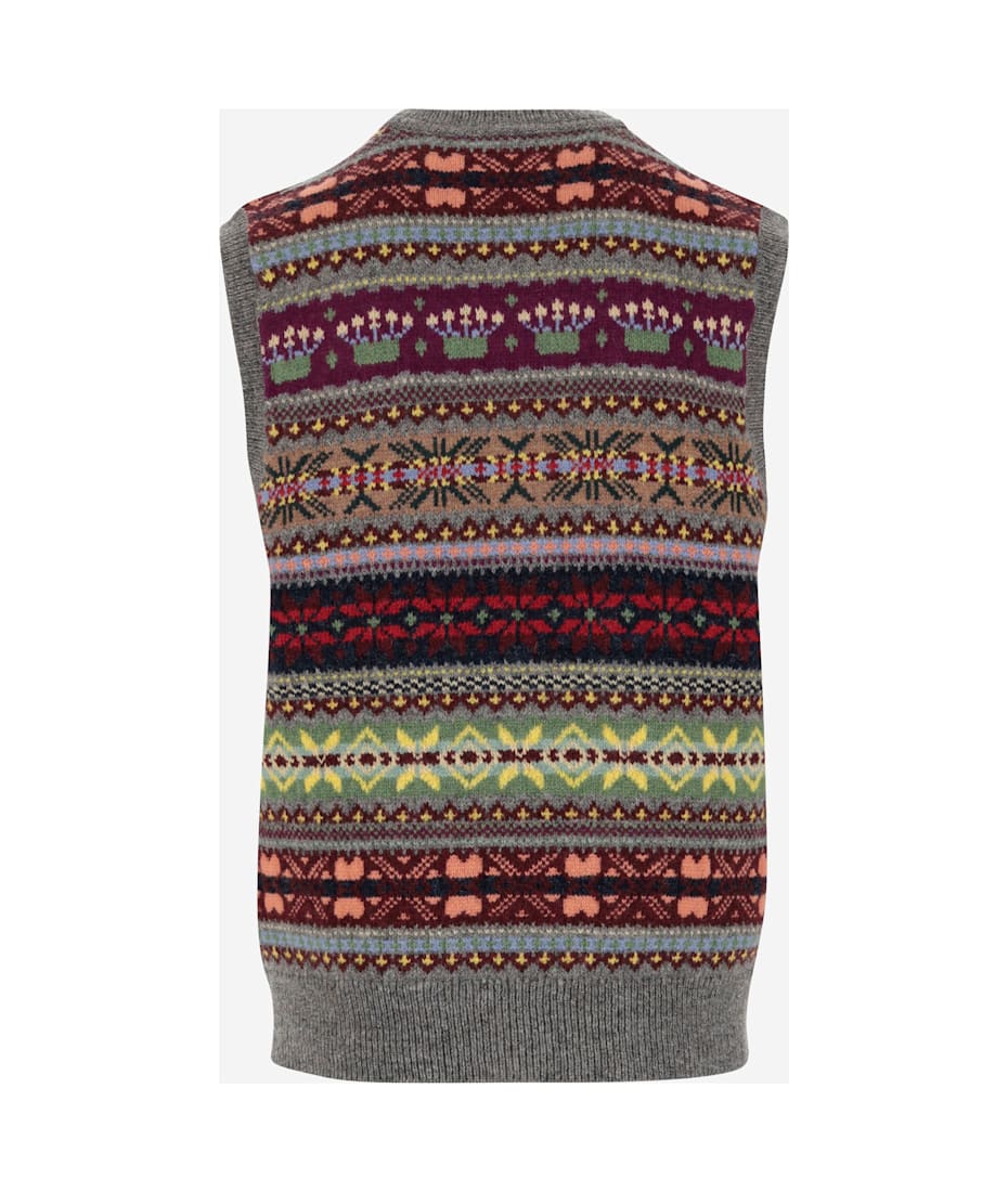 トップス Polo Ralph lauren Fair Isle Vest Fair Isle Linen-Blend Sweater Vest