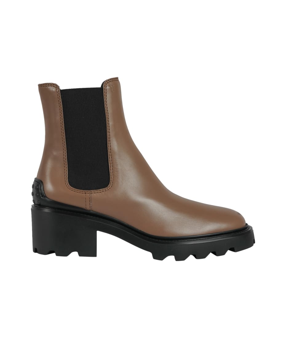 Tod's Gomma Carro T60 Tronchetto Elastico Boots | italist